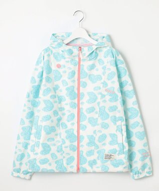 PW CIRCULUS 【撥水加工/ストレッチ】【WOMEN】アニマルドットブルゾン ゴルフウェア レディース ブルー系5