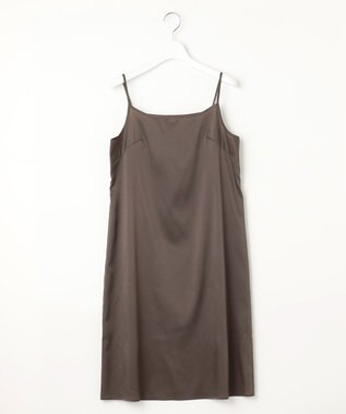 23区 【洗える】Ratti ウォールプリント ワンピース ブラウンプリント