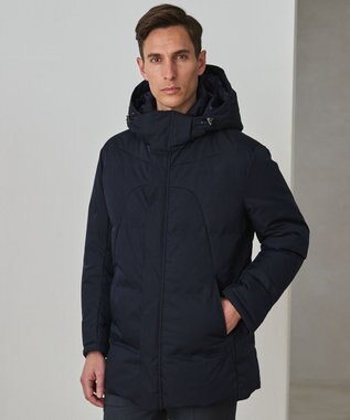 GOTAIRIKU WEB限定【仕事で着られる】ドレスダウンコート_ストレッチツイル_25年新作