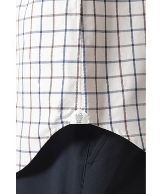 DAKS SIDGRAS ポプリンタッタソールシャツ ブルー