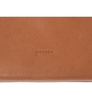 genten gソフト2 二つ折り財布 チャ