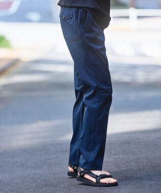 JOSEPH ABBOUD MOUNTAIN 【レディースシルエット・7ポケット/ストレッチ/軽量/ECO撥水】ハイパワーストレッチ クライミングパンツ ダルブルー系