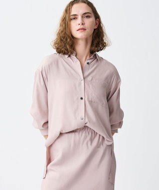 uncrave フィブリルシャンブレー ミドルシャツ 【WEB限定】ピンク