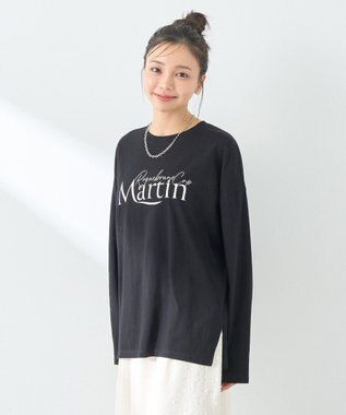 earth music&ecology グラフィックロンＴ Black