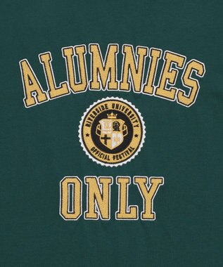 WEGO 【接触冷感/ユニセックス着用ITEM】カレッジロゴグラフィックT（SS） ダークグリーン