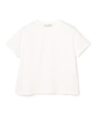 BEIGE， DIOP / スビンコットン クロップドTシャツ Ecru