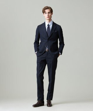 J.PRESS MEN 【CUBA BEACH GENTRY】尾州アーカイブ ストライプ スーツ/総裏 ネイビー系1