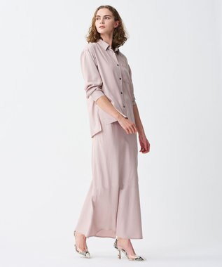 uncrave フィブリルシャンブレー ミドルシャツ 【WEB限定】ピンク