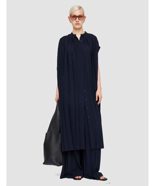 JOSEPH エアリープリッセ　ドレス Navy