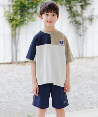 J.PRESS KIDS 【速乾】【100-130cm】ナイロンストレッチ ショートパンツ ネイビー系