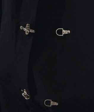 Green Parks トランスフォームワイドバルーンパンツ Black