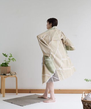 LOOM&SPOOL LBRパイルバスローブ トラペカーキ