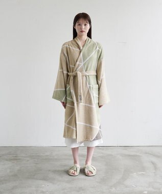 LOOM&SPOOL LBRパイルバスローブ トラペカーキ