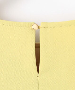 ANY SIS 【撥水・接触冷感・UVカット】コンフォートイージーペプラム  ブラウス イエロー