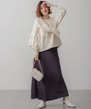 23区 【WEB&一部店舗限定カラーあり/Oggi2月号掲載】カラー スウェット パール(6月)