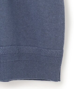 J.PRESS YORK STREET 【UNISEX】ニットポロシャツ ブルー系