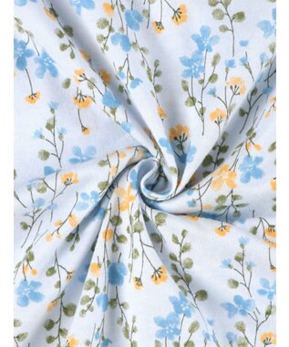 Wing 【数量限定　特別価格】 パジャマ 7分袖 8分丈 綿100％ 天竺素材 レディース EP8991 ウイング／ワコール サックス