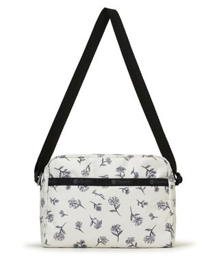 LeSportsac DANIELLA CROSSBODY/インクスケッチドフローラルアイボリー インクスケッチドフローラルアイボリー