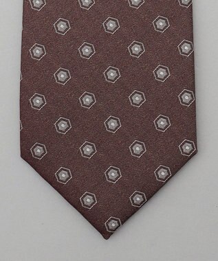 GOTAIRIKU GOTAIRIKU別注【MANTERO SETA/マンテロ・セタ】ネクタイ_小紋柄 ブラウン系8