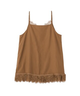 YECCA VECCA レースキャミソール Brown