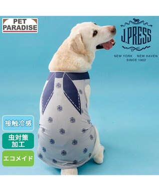 PET PARADISE J.PRESS エコメイド 総柄 タンクトップ 中型犬 大型犬