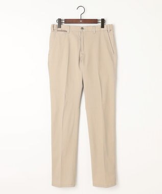 JOSEPH ABBOUD 【人気】ウエストも伸びる！ 定番 オーガニックストレッチパンツ ベージュ系