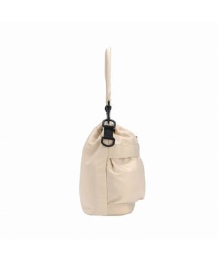 ACE BAGS & LUGGAGE JEWELNA by Jewelna Rose ナイロン巾着バッグ 16201 軽量 2WAY ハンドバッグ ショルダーバッグ アイボリー