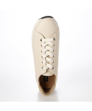 MODE ET JACOMO <MODE ET JACOMO>レースアップ厚底スニーカー ライトベージュ