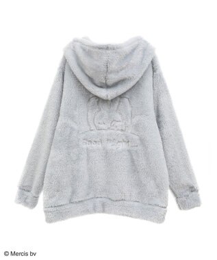 Green Parks Ｍｉｆｆｙ／ふわふわワンマイルＺＩＰパーカー Charcoal Gray
