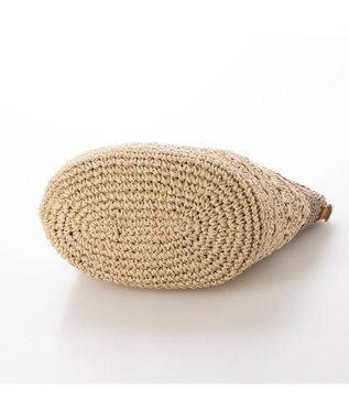 UNBILLION カシュカシュ cachecache / 切替柄編2wayミニトート ベージュ