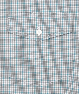 J.PRESS MEN SOMELOSコットンチェック シャツ グリーン系3