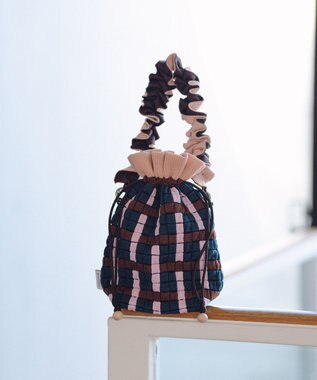 TRICOTE ギャザーハンドベルト 39NAVY