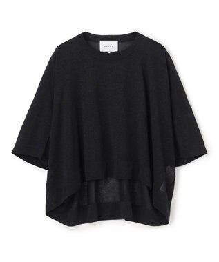 BEIGE， YOOPER / ドライタッチ シアーニット Black