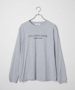 WEGO 【WEB限定】クルーネックプリントロンT 柄8