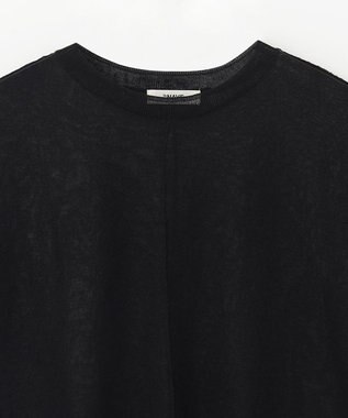 NAVE シアーニット ノースリーブ ブラック系