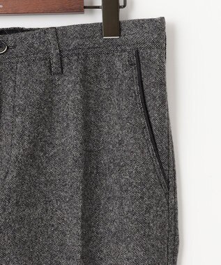 JOSEPH ABBOUD 【ストレッチ/JAPANファブリック】カシミヤブレンドリサイクルウール パンツ ライトグレー系