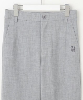 23区GOLF 【WOMEN】シワになりにくいドレッシーゴルフパンツ ライトグレー系