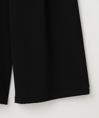 #Newans 【セレモニーにも】美シルエットワイドパンツ ネイビー