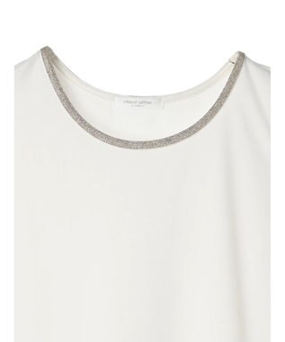 Green Parks ビジューテープタンクトップ Ecru