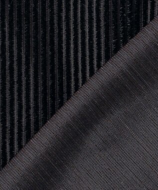 uncrave シアーベロアリブ シャツ ブラック