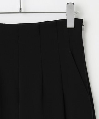 #Newans 【セレモニーにも】美シルエットワイドパンツ ネイビー