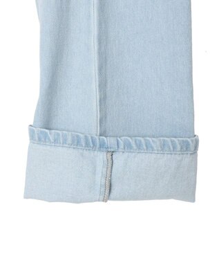 earth music&ecology センタースリットデニムパンツ Light Indigo