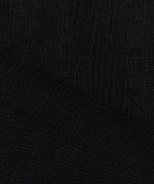 NAVE シアーニット ノースリーブ ブラック系