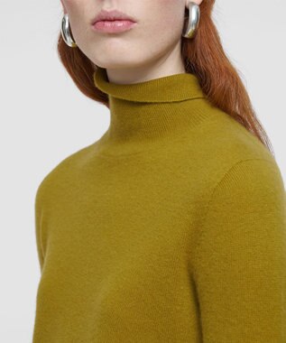 JOSEPH 【洗える】ライトピュアカシミヤハイネックニット Amber