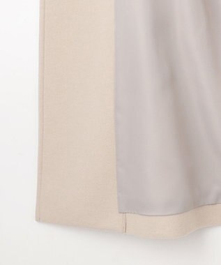 ANY SIS S ウールライクスタンドカラー ミドルコート アイボリー