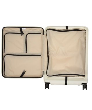 ACE BAGS & LUGGAGE ACE エスカレラ スーツケース 完全フロントオープン 05652 エース アイボリー