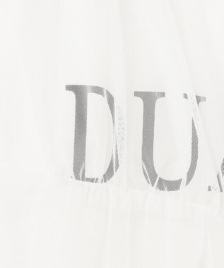 GRACE CONTINENTAL チュールレイヤードトップ ホワイト