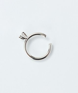 Phoebe 【金属アレルギー対応】ブリンクビジューイヤーカフ　シルバー/ニッケルフリー シルバー