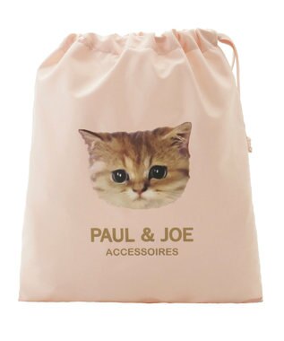 MOONBAT 【ポーチ付き】ポールアンドジョー キッズレインポンチョ ピーチ