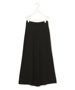 ICB 【セットアップ対応】ハイゲージスムース ワイドパンツ ブラック系